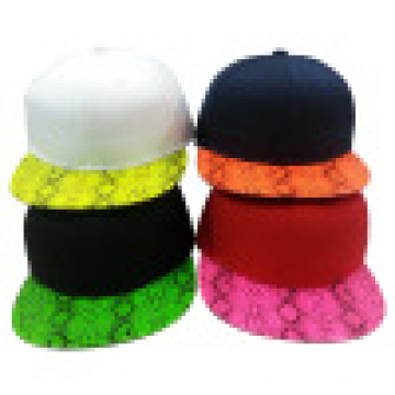 Casquillo de Snapback con cuero artificial para la parte superior del pico SD1505